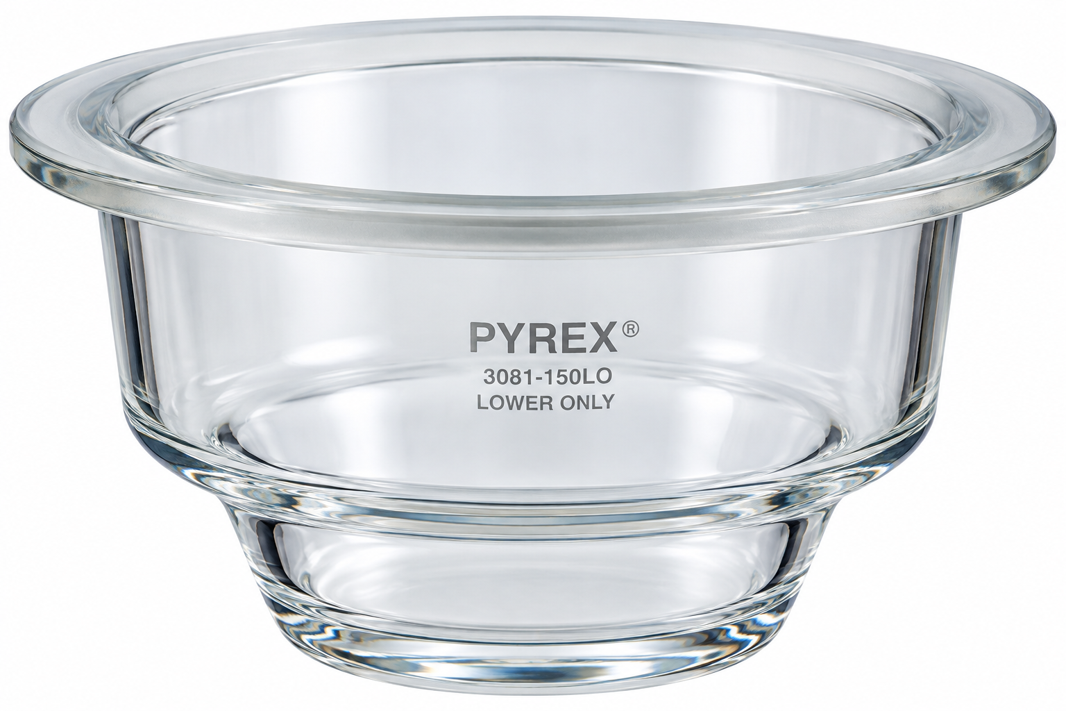PYREX® 2.4L Knob Top Desiccator Replacement Lower Bowl - View 1