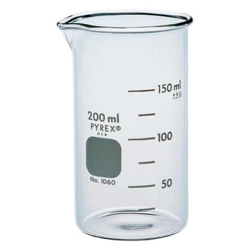 PYREX 200mL Tall Form Berzelius Beaker Graduated - View 1
