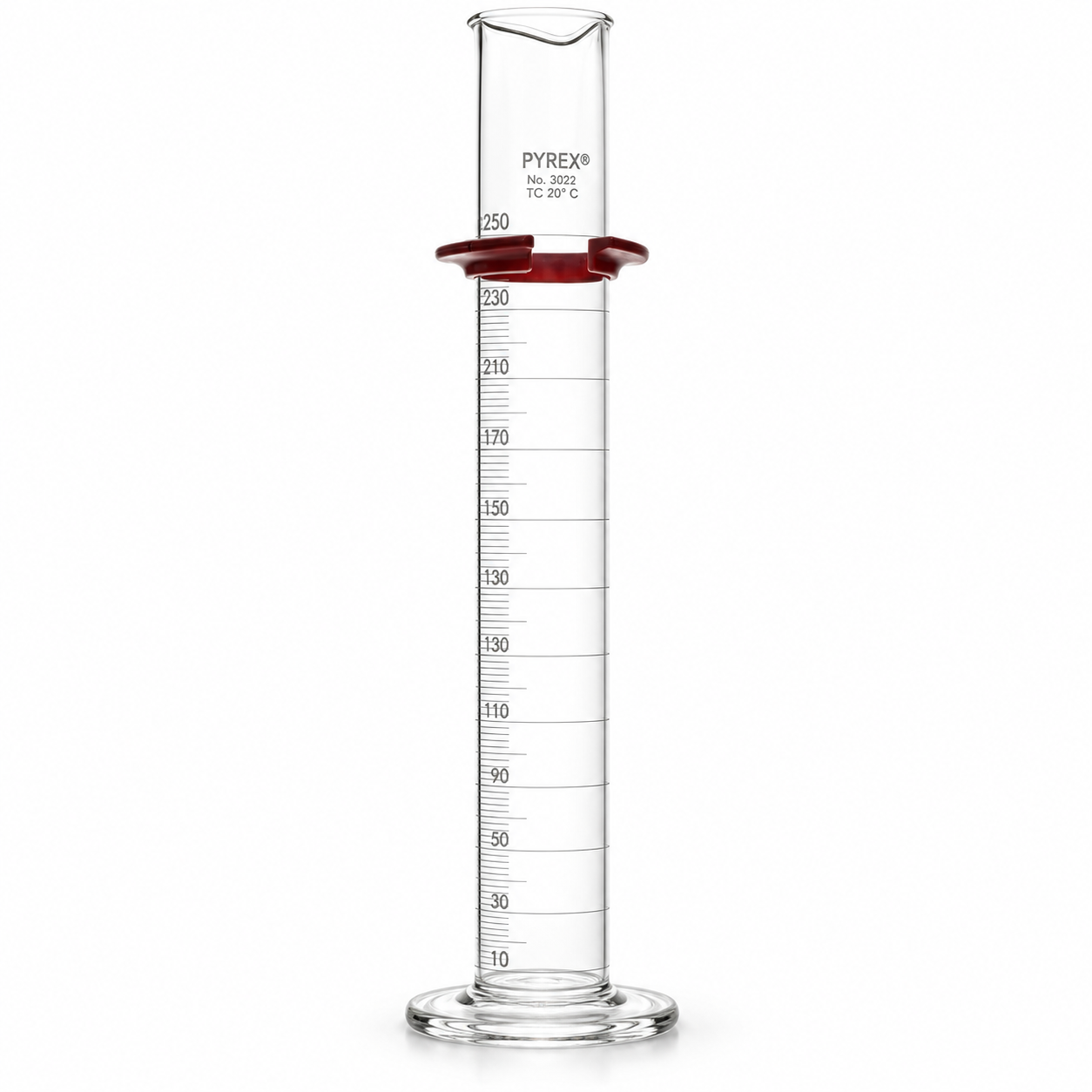 PYREX® 250mL Graduated Cylinder TC 3022-250 - View 1