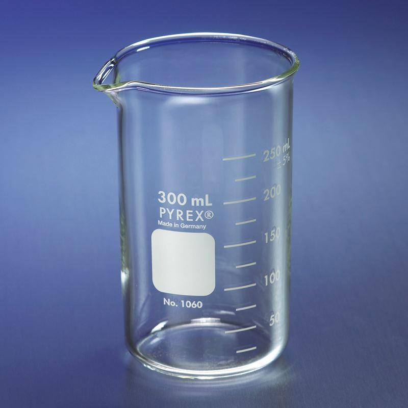 PYREX 300mL Tall Form Berzelius Beaker Graduated - View 1