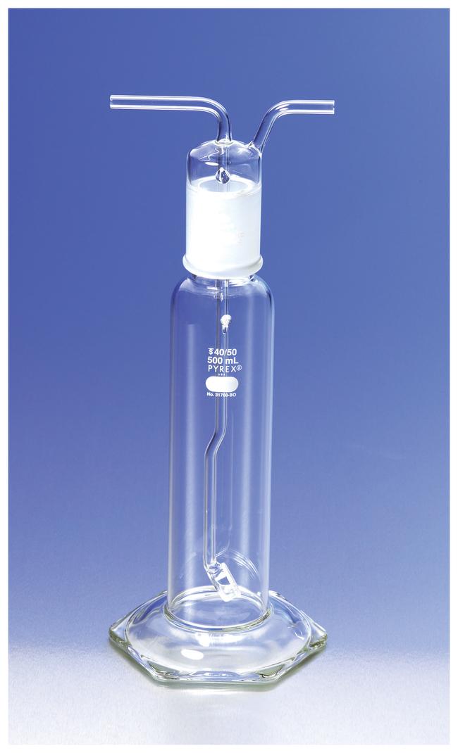 PYREX 31760-500ES Gas Washing Stopper with Extra Coarse Fritted Disc - View 1
