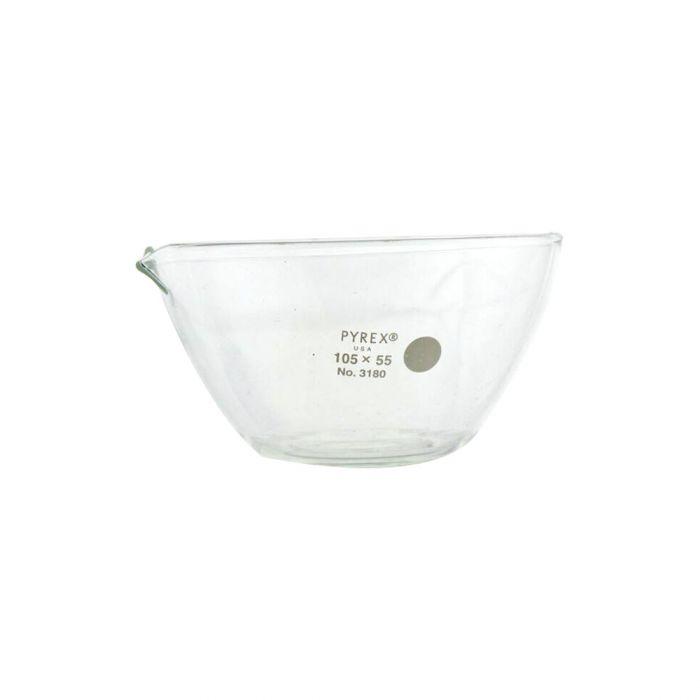 PYREX 3180-105 Flat Bottom Glass Evaporating Dish 290 mL – 105 × 55 mm - View 1