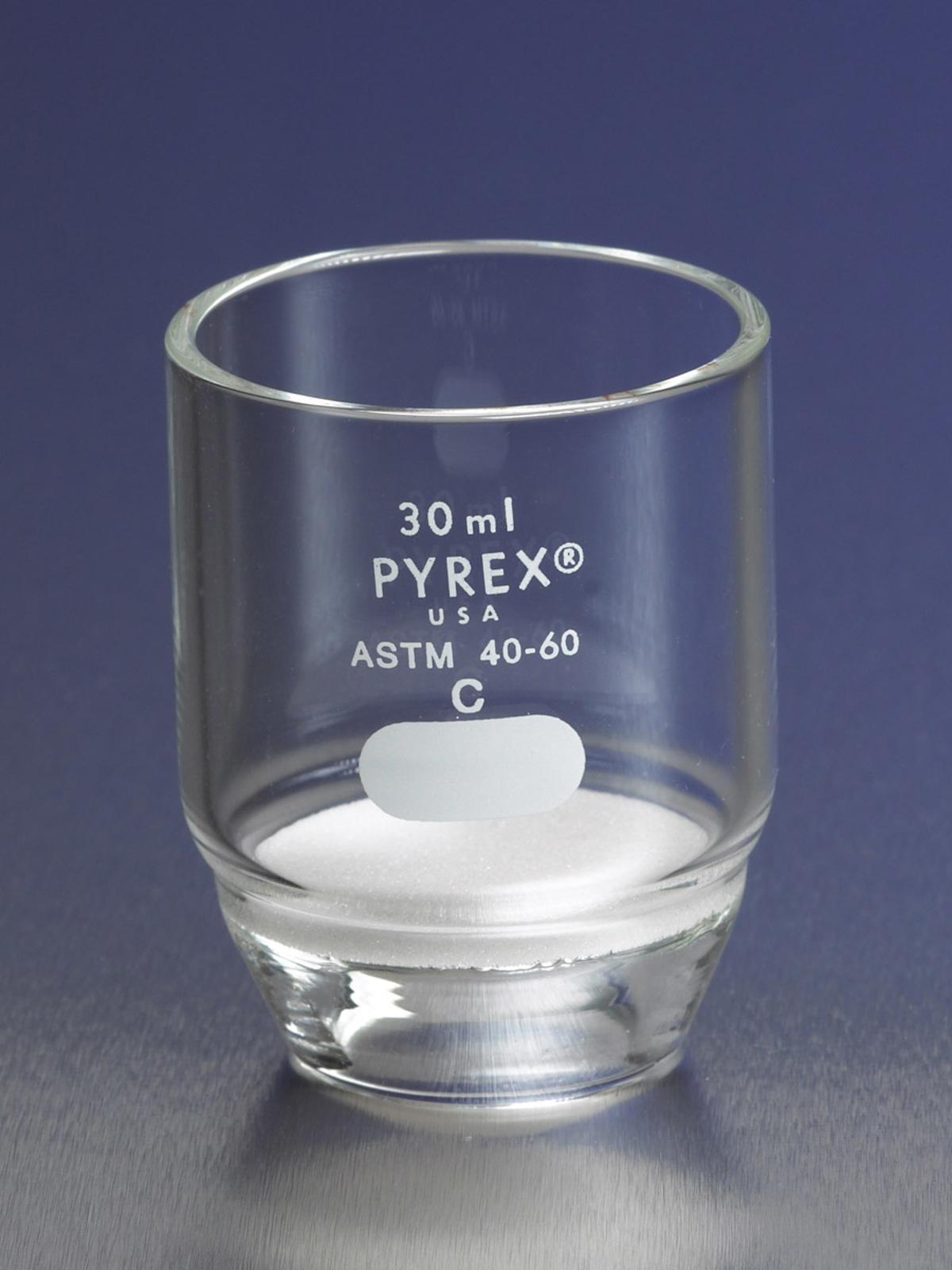 PYREX 32940-30C High Form Gooch Crucible with Coarse Fritted Disc – 30 mL - View 1