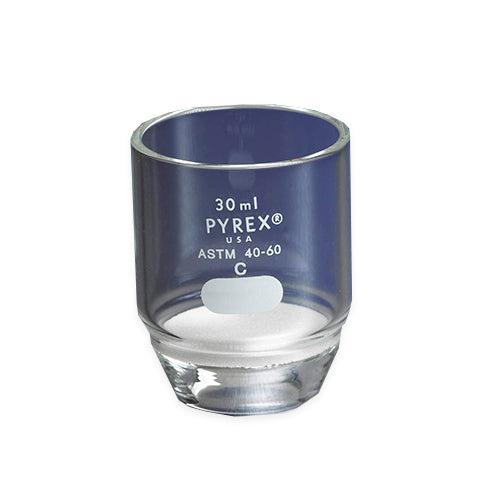 PYREX 32960-30C Low Form Gooch Crucible with Coarse Fritted Disc – 30 mL - View 1