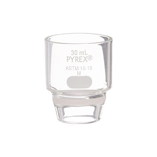 PYREX 32960-30M Low Form Gooch Crucible with Medium Fritted Disc – 30 mL - View 1