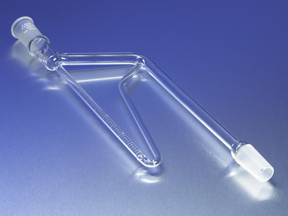 PYREX® 5 mL Oil Dilution Distilling Receiver with 24-40 Standard Taper Joints – 3582 - View 1