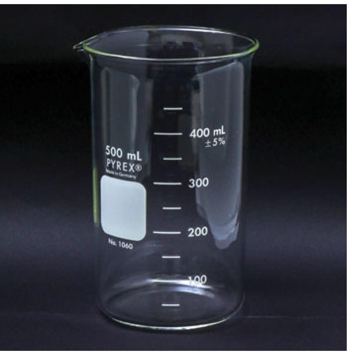 PYREX 500mL Tall Form Berzelius Beaker Graduated - View 1