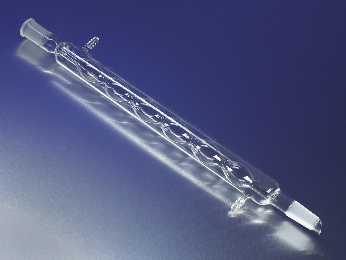 PYREX 500mm Allihn Condenser with Drip Tip Inner and Outer Joints - View 1