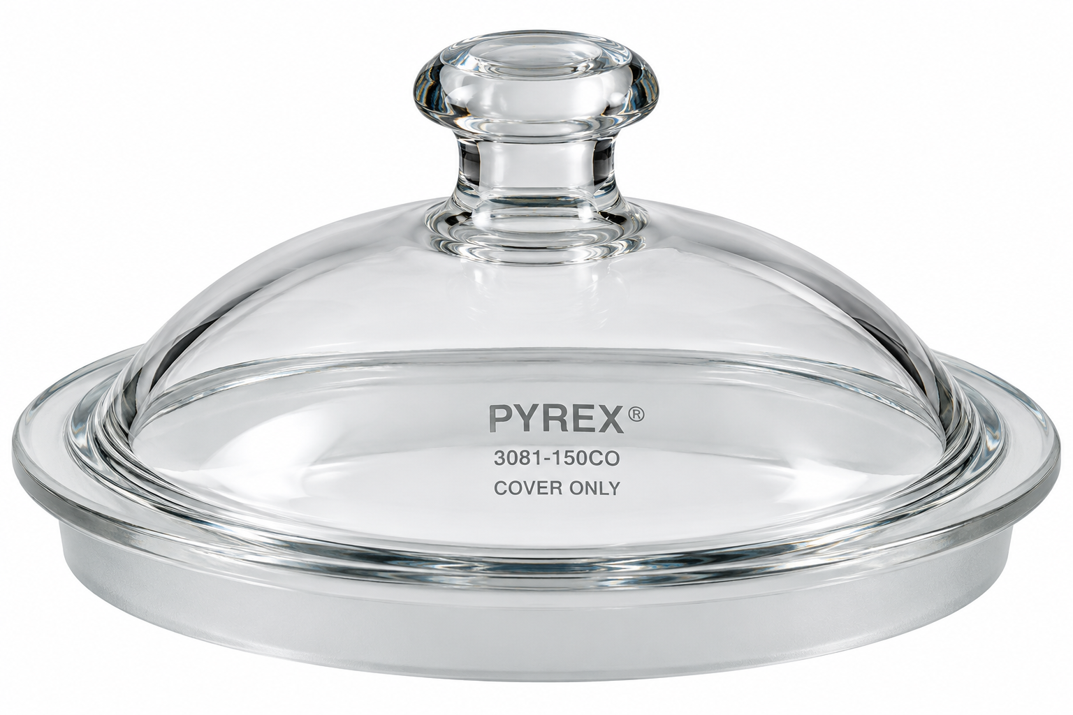 PYREX® Replacement Cover for 2.4L Small Knob Top Desiccator - View 1