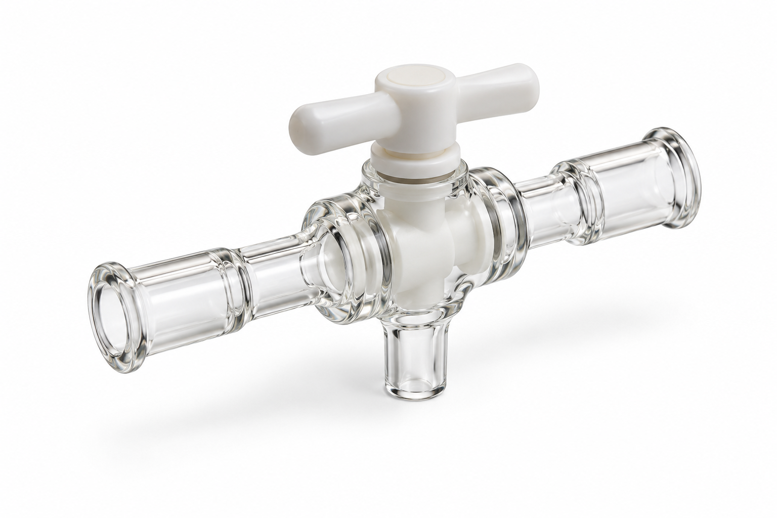 PYREX® Replacement Stopcock Assembly for Accelerated One-Step™ Extractor-Concentrator System - View 1