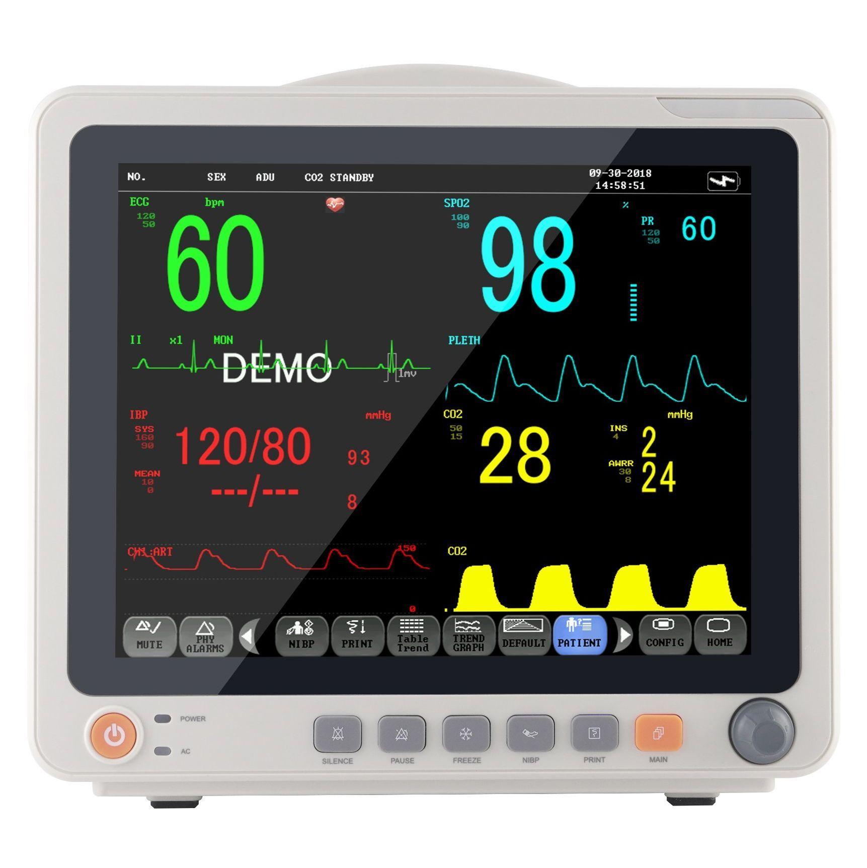 LE MEDICAL PM12B Multiparameter Patient Monitor