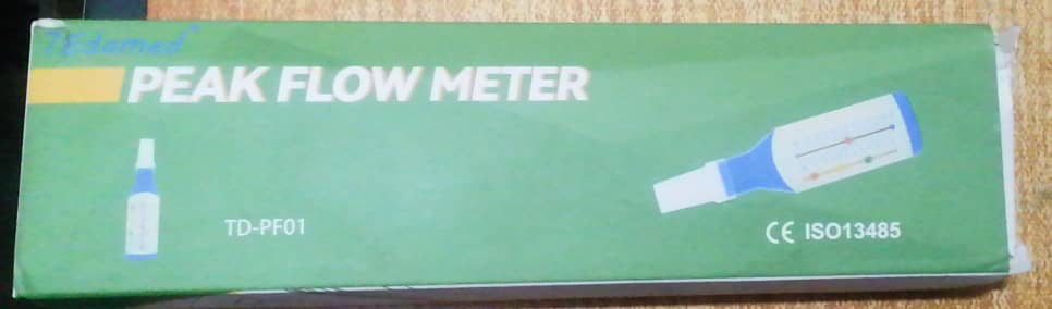 Portable Peak Flow Meter for Asthma Monitoring - View 1