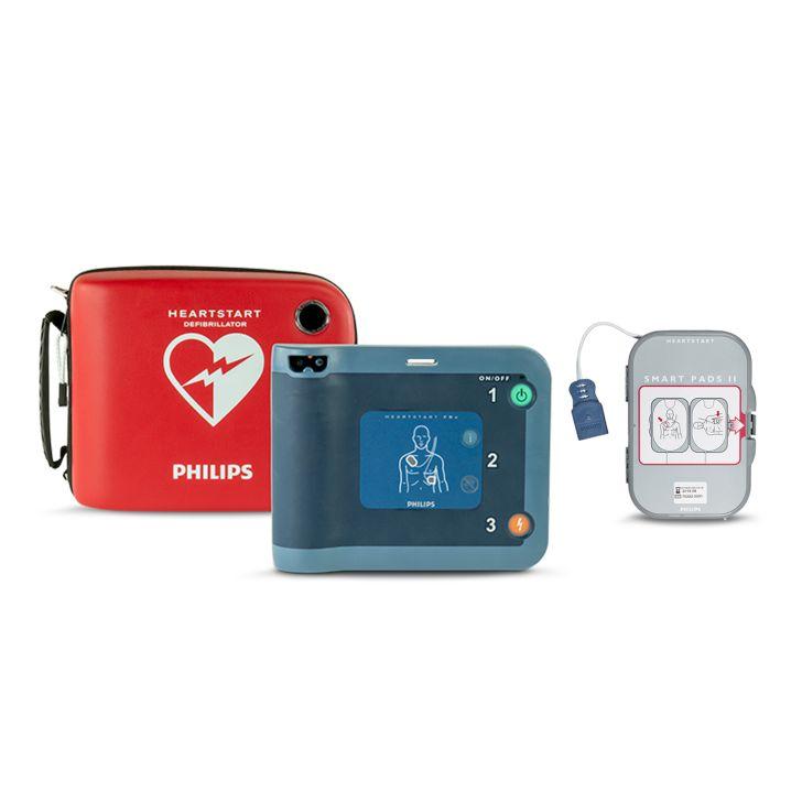 Philips HeartStart FRx Automated External Defibrillator (AED) - View 1