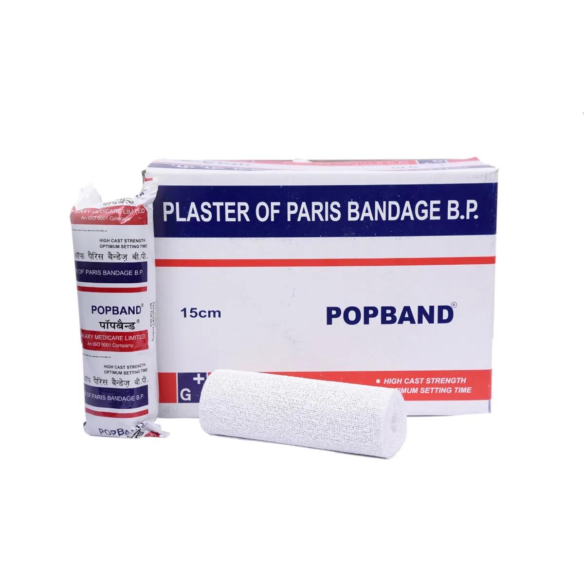 Plaster of Paris (POP) Bandage 6 Inches (15cm) – 1 Pack - View 1