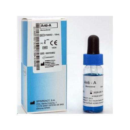 Precision Blood Grouping Sera Anti-A – 1 Bottle - View 1