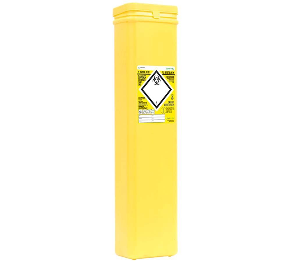 Quiver UK 100 7.5-Litre Clinical Waste Bin OP-41902430