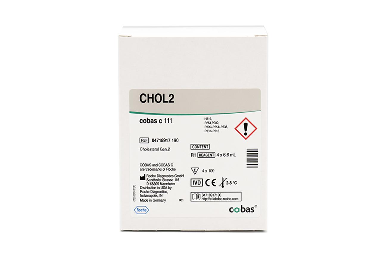Roche cobas c 111 Cholesterol Gen.2 Reagent – 400 Tests