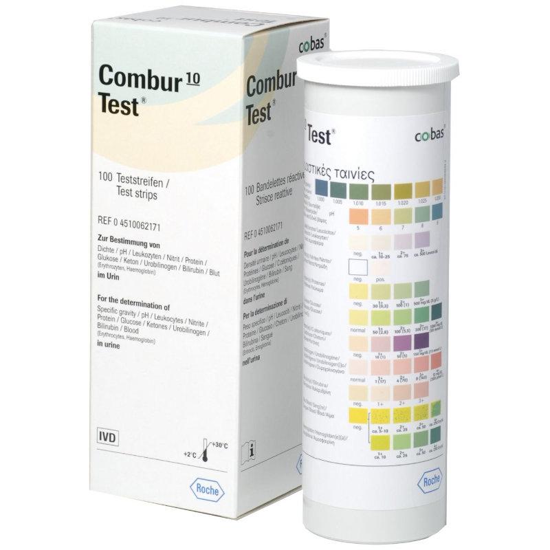 Roche Combur-Test® 10 – 10 Parameter Urine Test Strips
