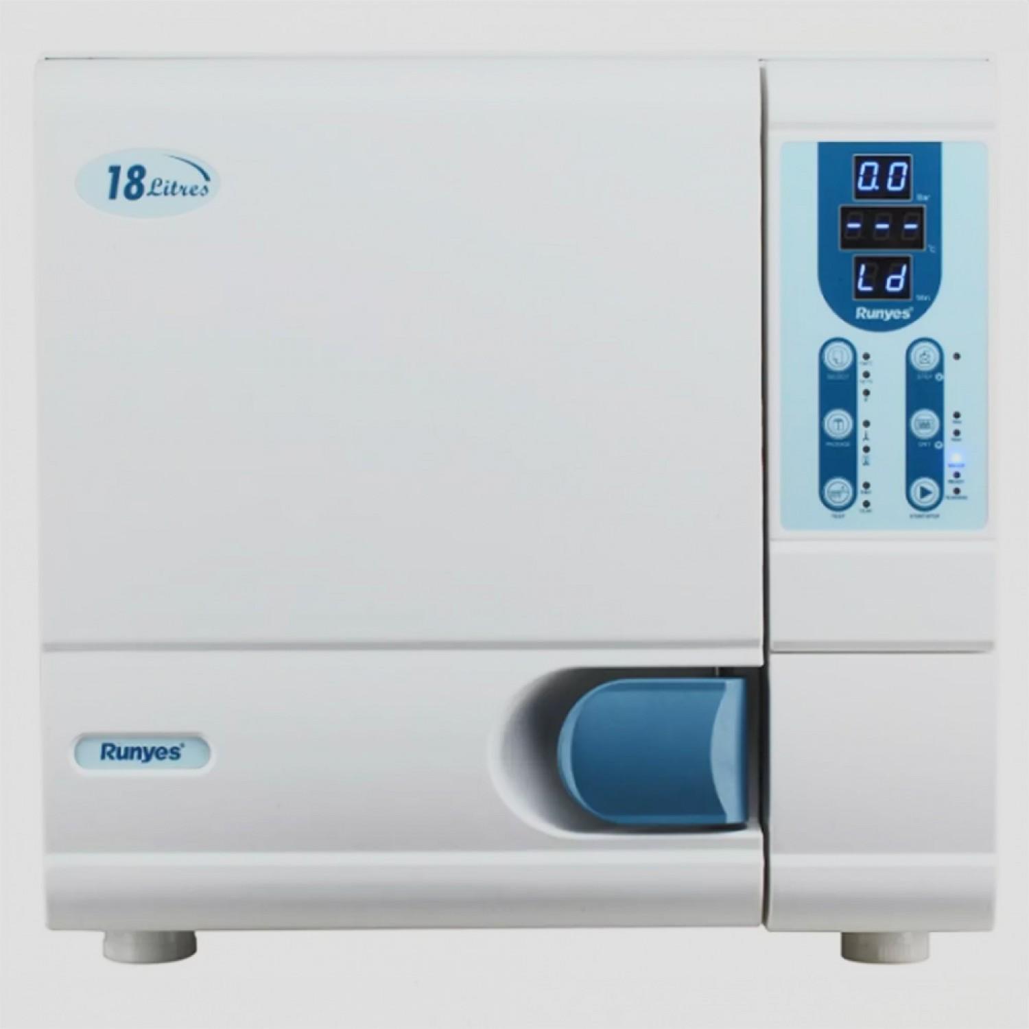 Runyes SEA-18L-D-LED-USB 18L Class B Touch Screen Autoclave