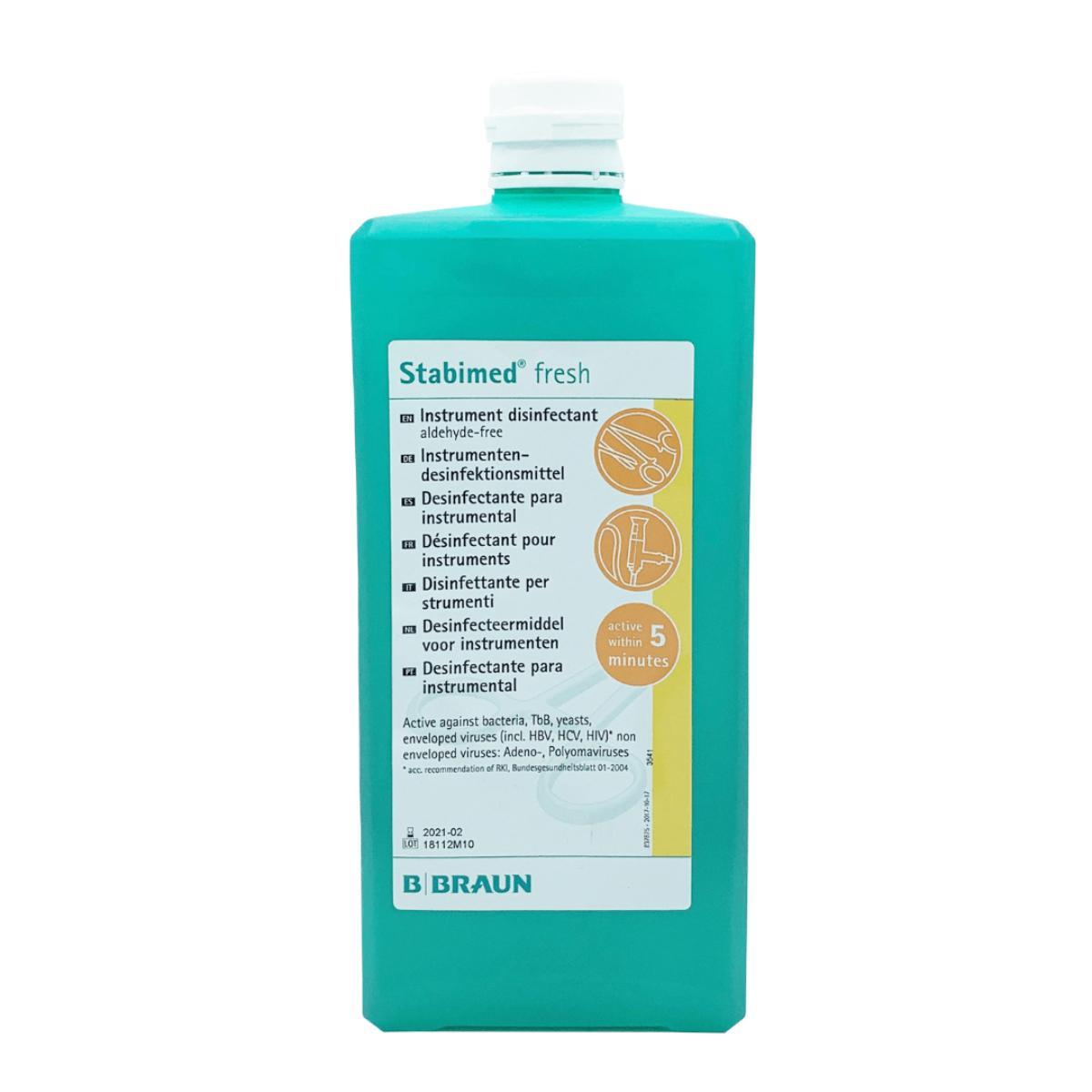 STABIMED® Fresh 1000ml Surgical Instrument & Endoscope Disinfectant – B. Braun