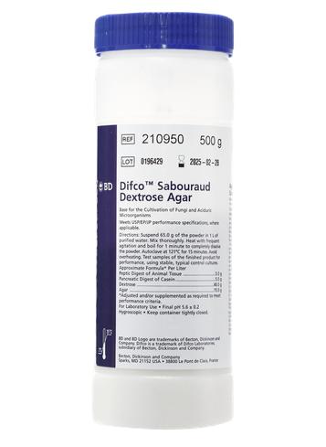 Sabouraud Dextrose Agar – Fungal & Yeast Culture Medium