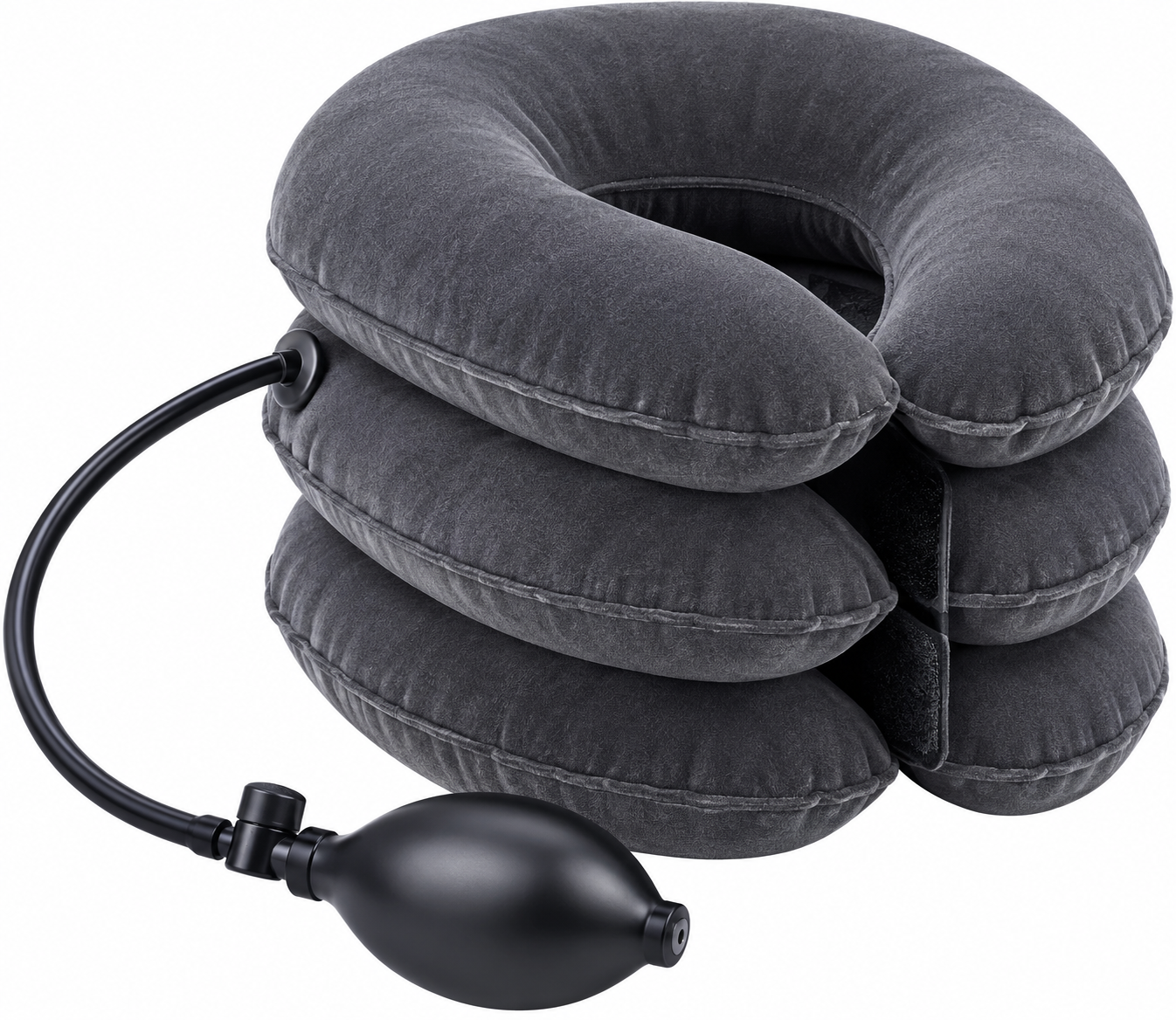 Secure XS Neck Traction Cervical Vertebra Tractor – Inflatable Cervical Traction Device