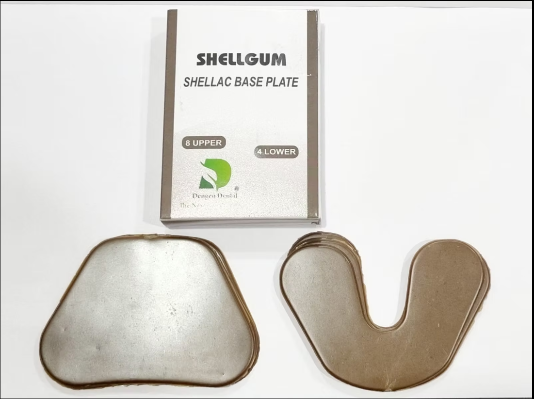Dengen Dental Shellgum Natural Shellac Base Plate – 12 Pieces - View 1