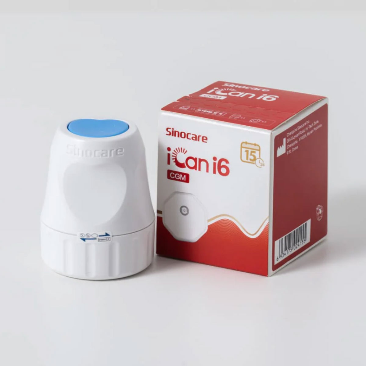 Sinocare iCan i6 Continuous Glucose Monitoring (CGM) System - View 1