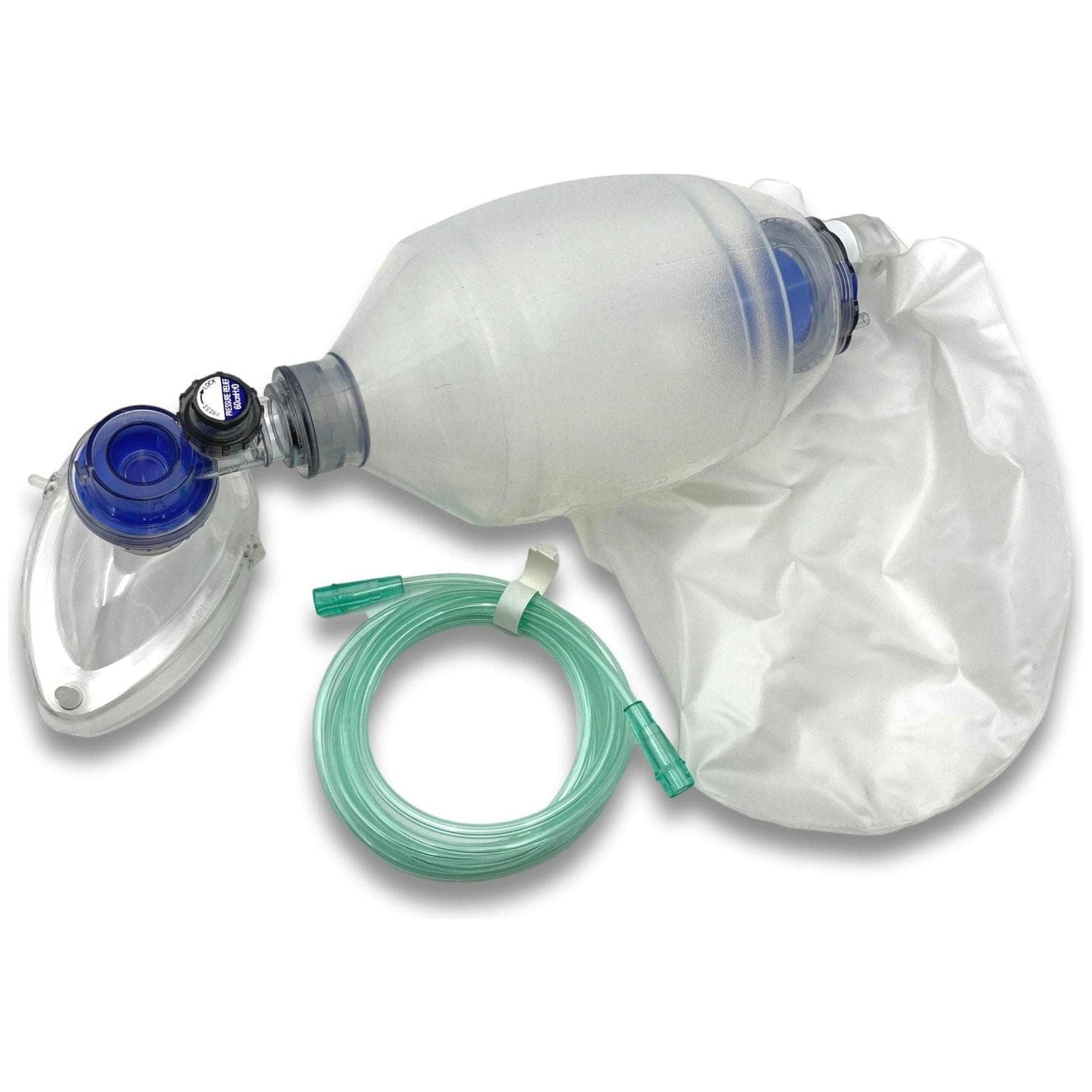 Biotech BT-D19 Adult Solid Silicone Manual Resuscitator (BVM/Ambu Bag) - View 1