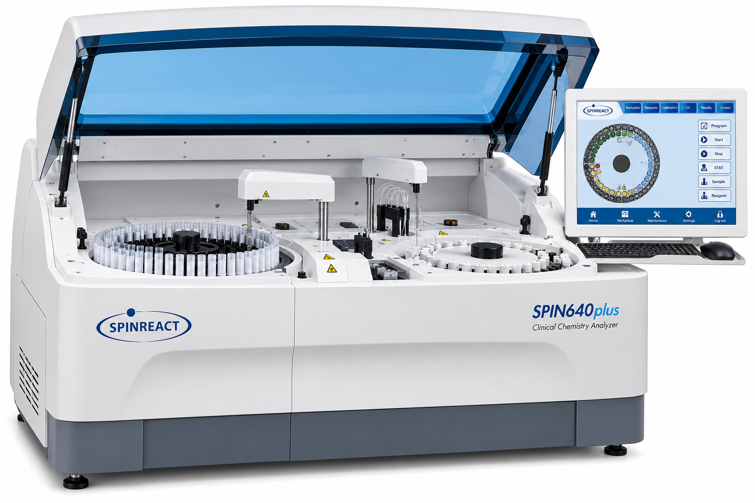 Spinreact SPIN640plus Fully Automatic Clinical Chemistry Analyzer - View 1