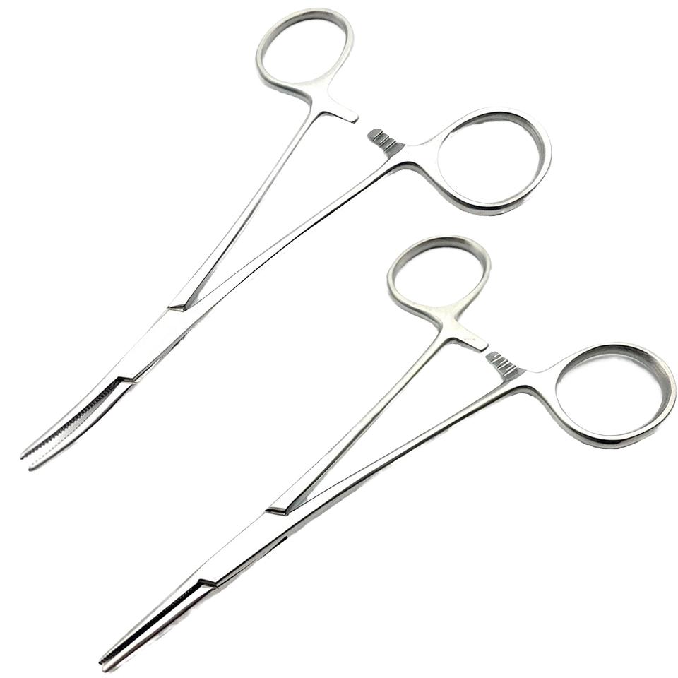 Stainless Steel Mosquito Artery Forceps 12.5cm – Straight & Curved