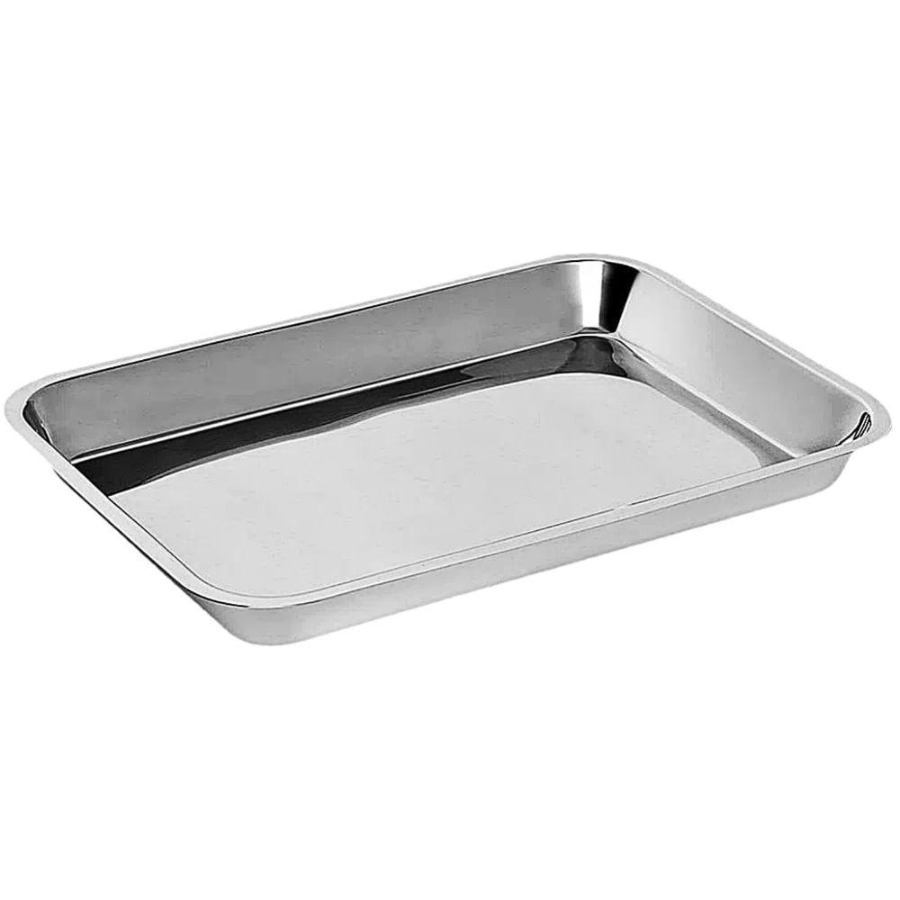 Biotech BT-C93 Stainless Steel Instrument Tray – 340 × 220 × 35 mm