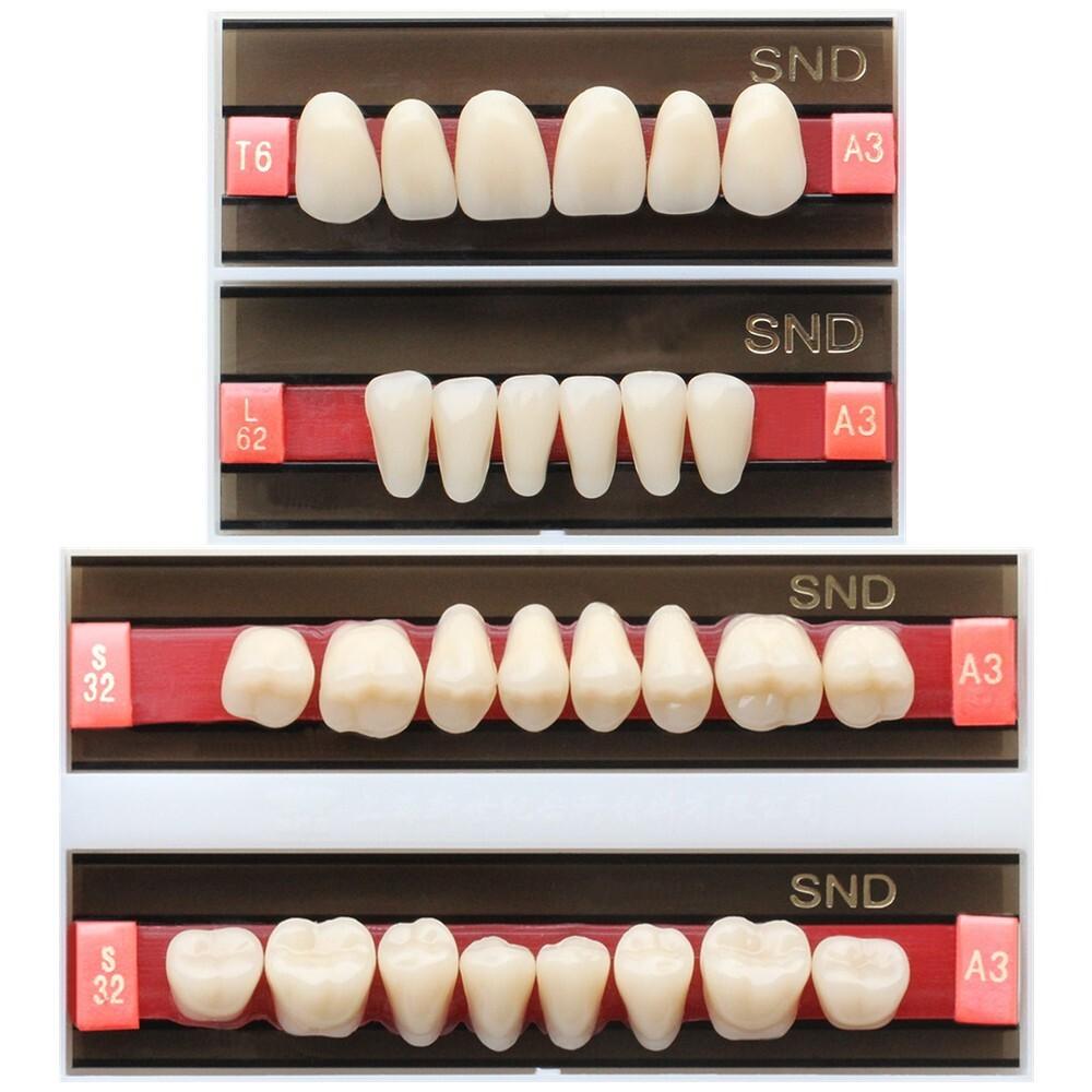Stock Teeth A3 – Upper & Lower Anterior and Posterior Denture Teeth