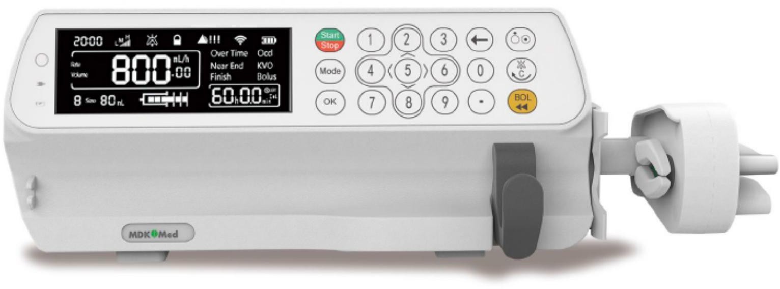 MDK Med MS57 Single-Channel Syringe Pump - View 1