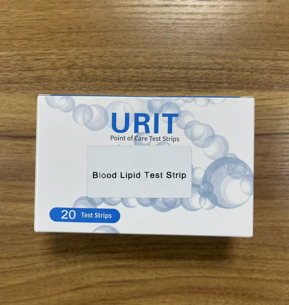URIT PFS-30 Blood Lipid Test Strips – 20 Tests - View 1