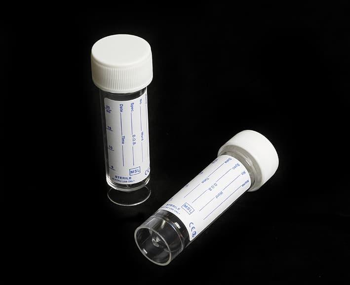 Universal Specimen Bottle by Dele – Laboratory Sample Container - View 1