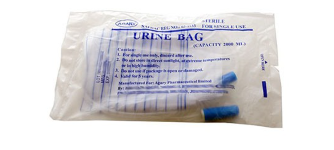 Agary 2-Way Urine Drainage Bag with Drainage Outlet
