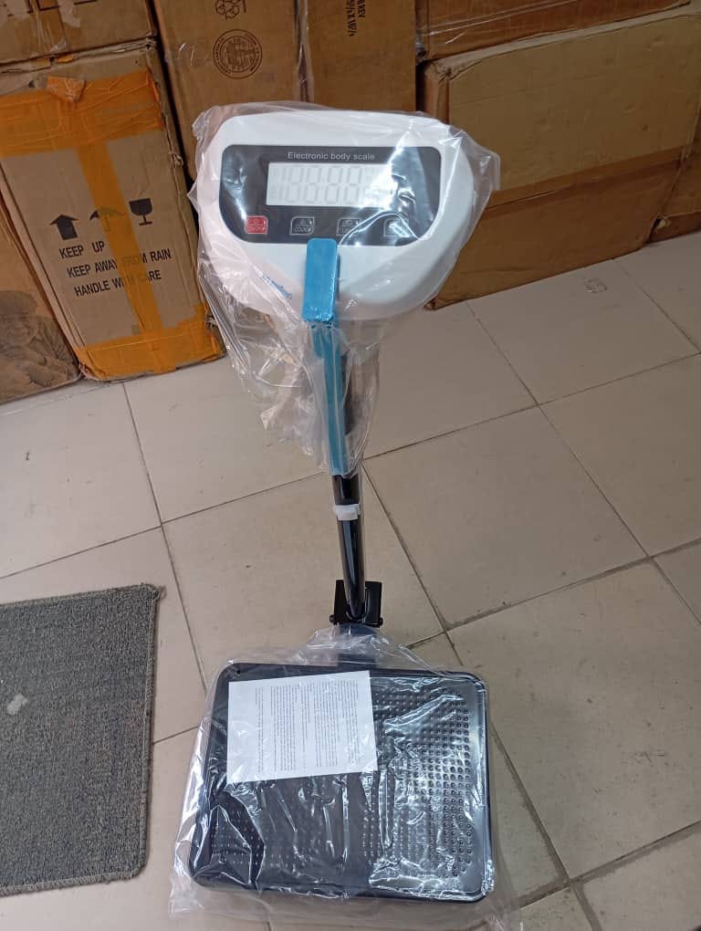 Digital Electronic Body Weight & Height Scale with LCD Display