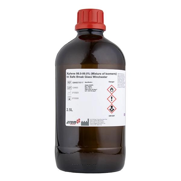 Xylene Laboratory Reagent – 2.5 Litres