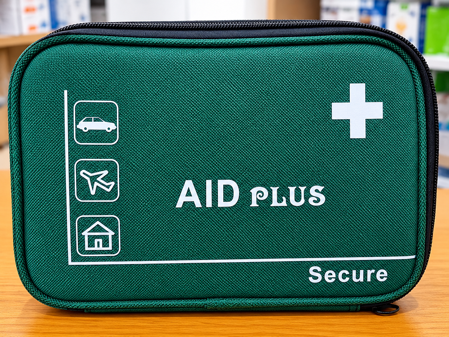 Portable Handheld First Aid Kit – Emergency Medical Supply Bag - View 1