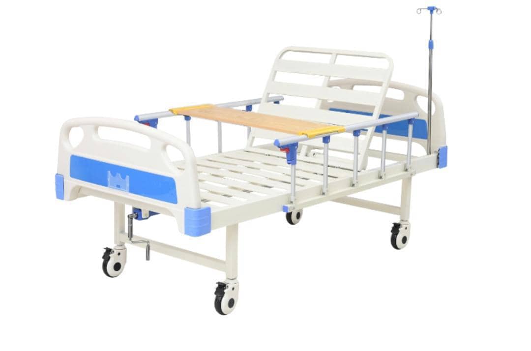 1-Function Manual Hospital Bed / Single-Crank Hospital Bed - View 1