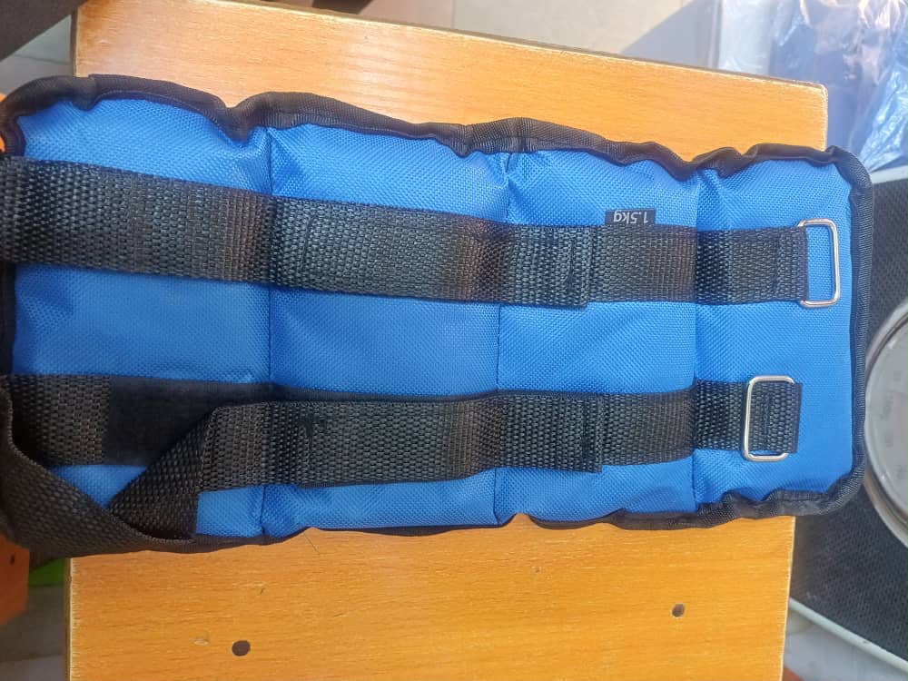 1.5kg Adjustable Ankle/Wrist Weight Cuff for Physiotherapy & Rehabilitation