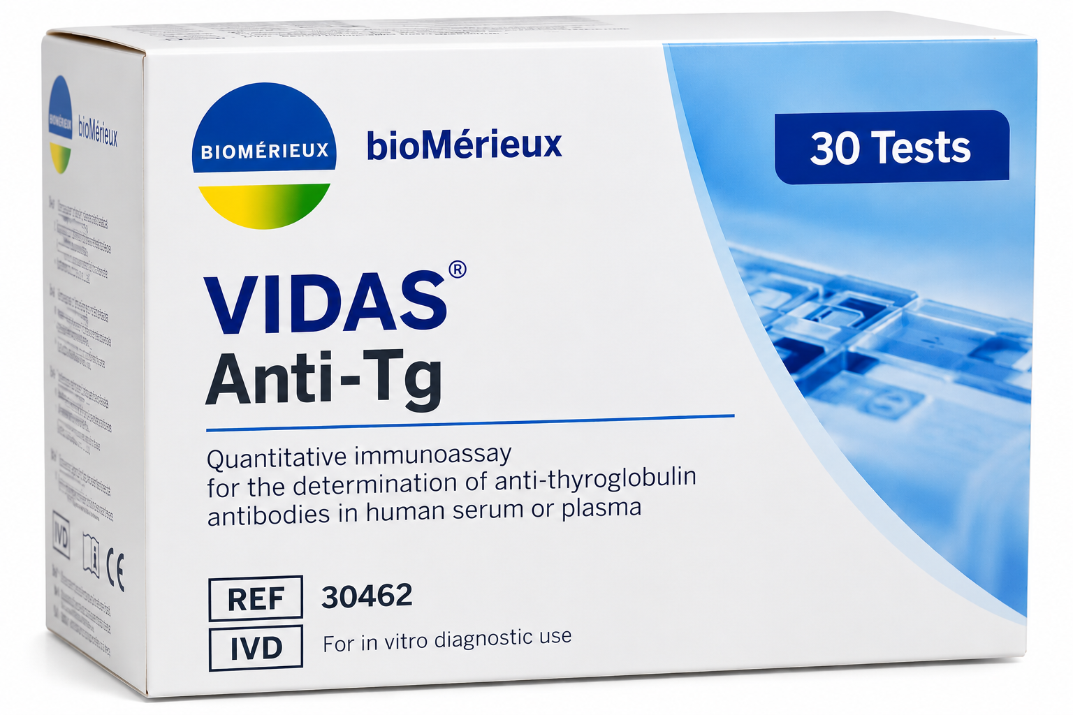 bioMérieux VIDAS Anti-Thyroglobulin – 30 Tests - View 1