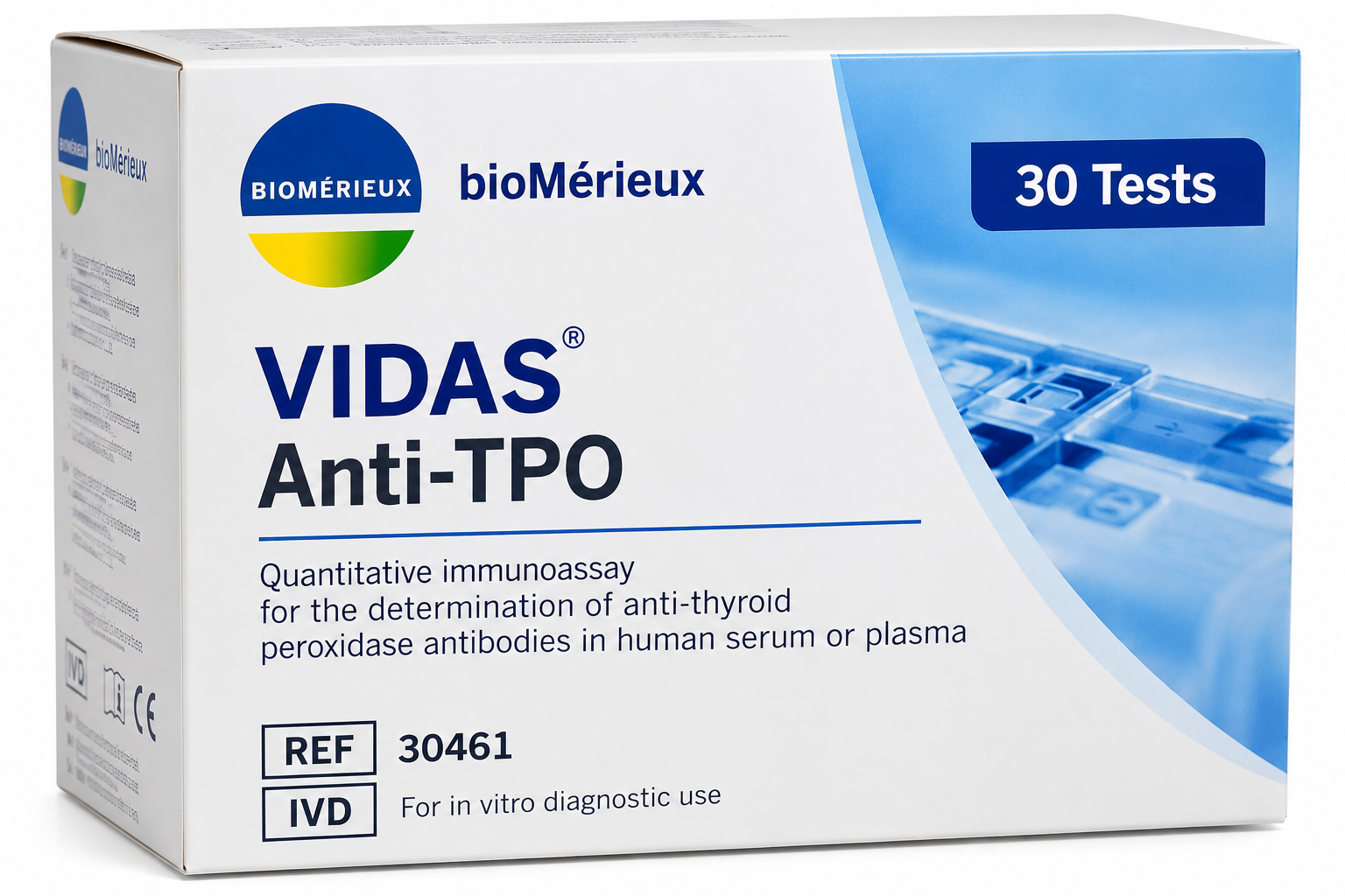 bioMérieux VIDAS Anti-Thyroid Peroxidase – 30 Tests - View 1