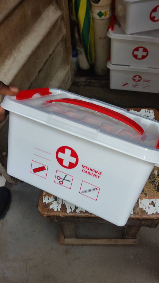 Portable First Aid Box – Medicine & Emergency Medical Supplies Storage Box - View 1