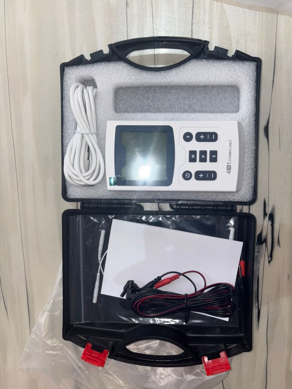 4-in-1 Physiotherapy Electrotherapy Machine – Combo Therapy Unit