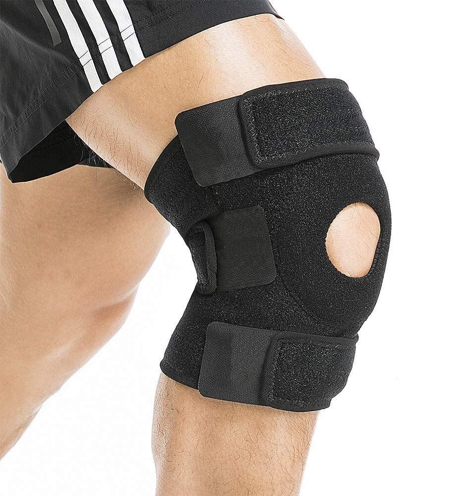 Open Patella Knee Support – Adjustable Compression Knee Brace - View 1