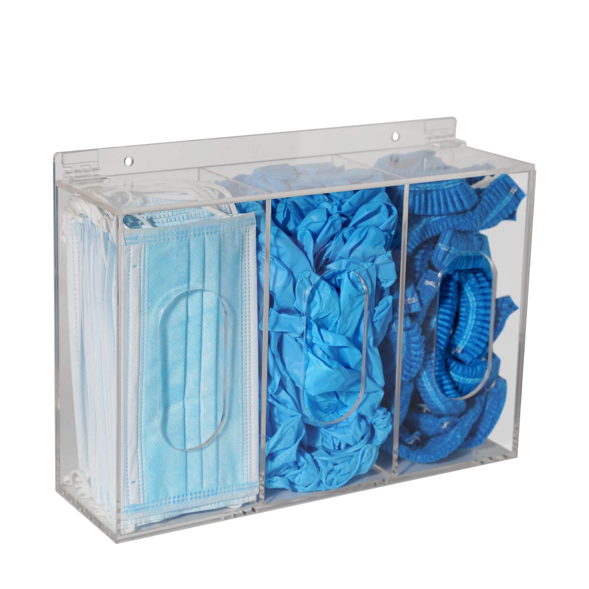 Acrylic PPE Box for Changing Rooms - View 1
