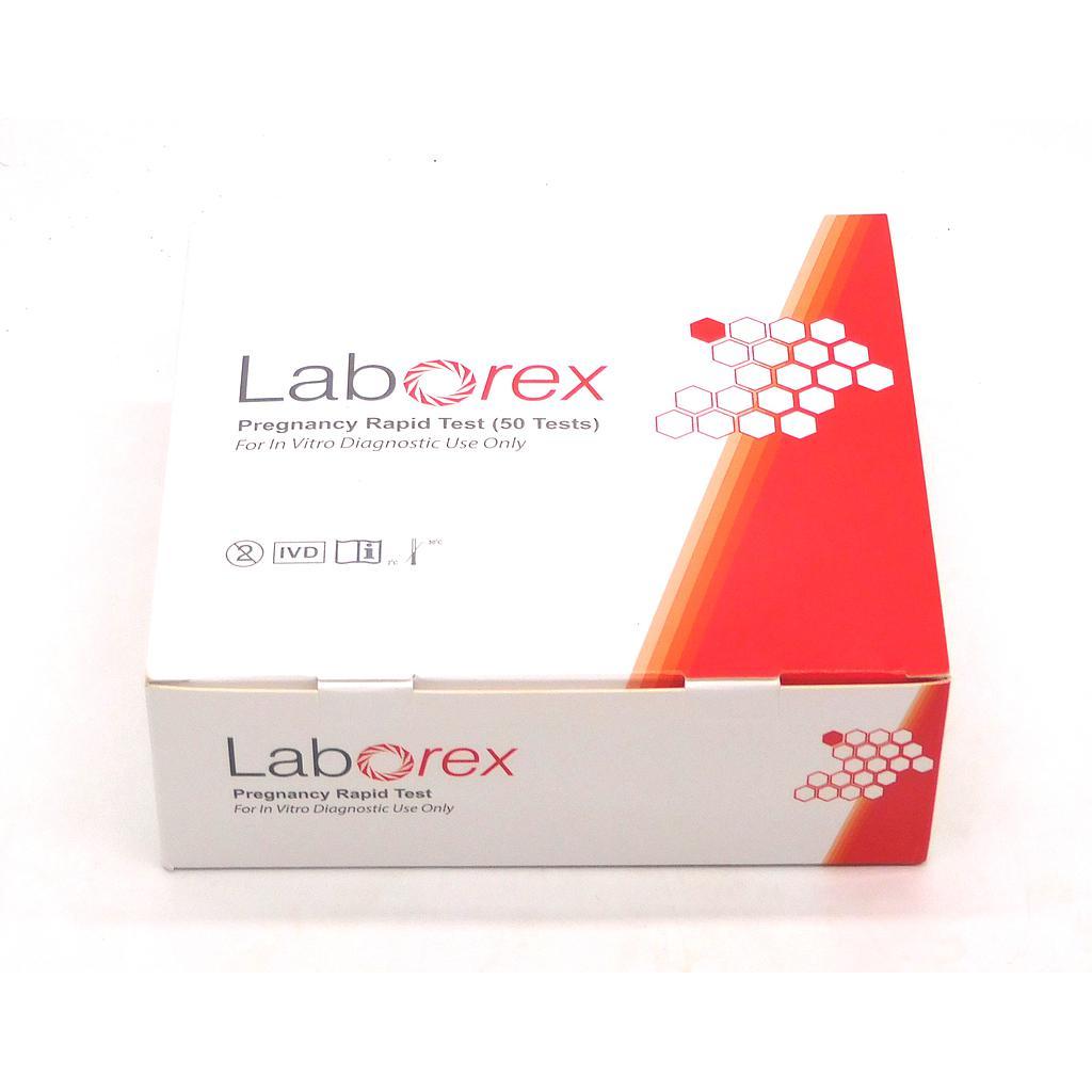 Laborex Pregnancy Rapid Test Strips – hCG Urine Test, 50 Tests