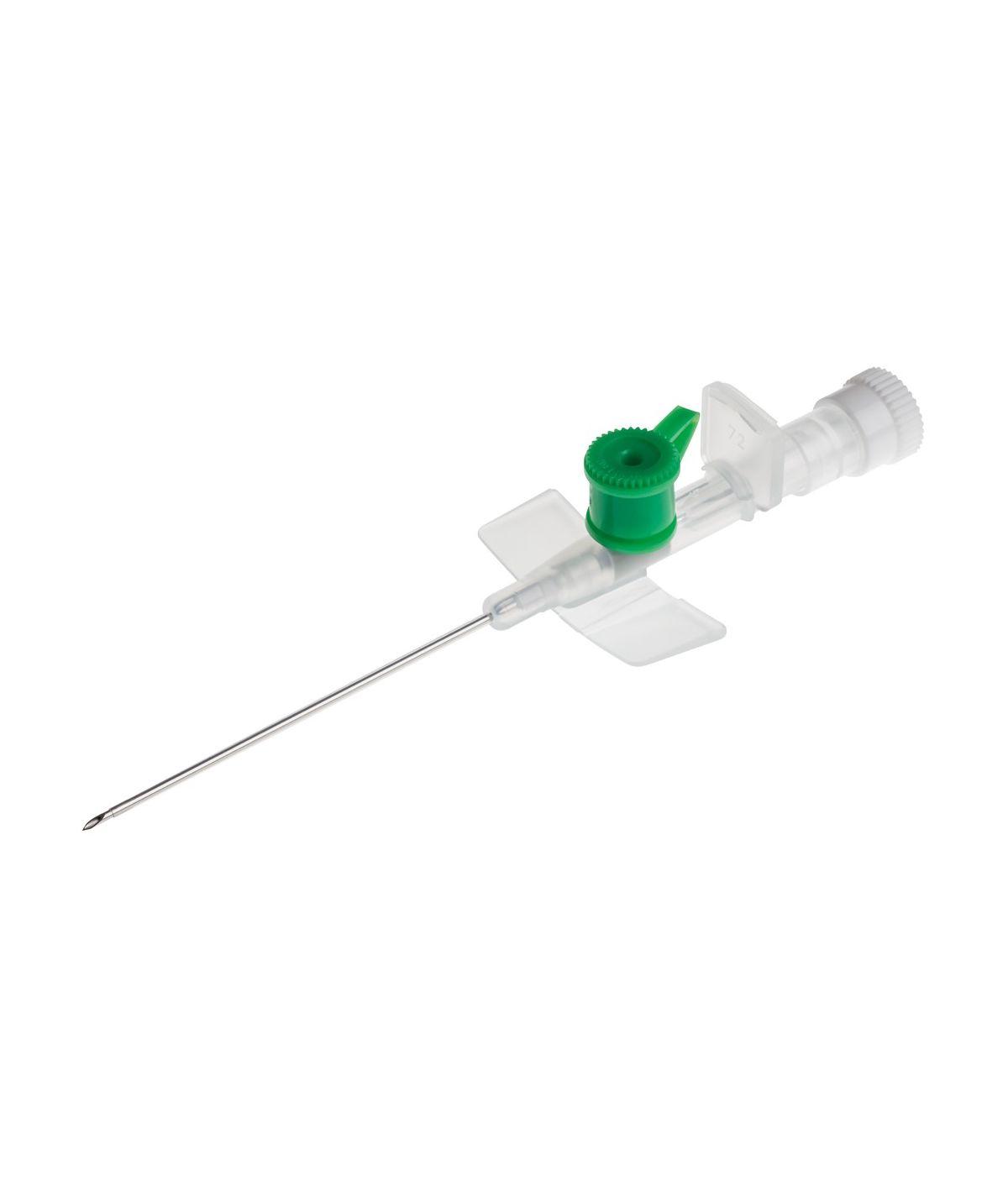 Santaz Green IV Cannula 18G – Sterile Disposable IV Catheter - View 1